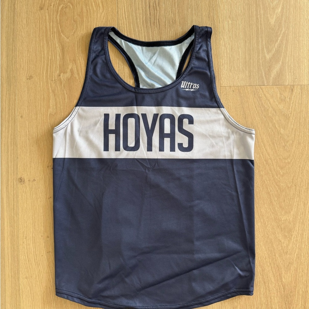 Georgetown Hoyas custom Running Singlet, Men’s medium